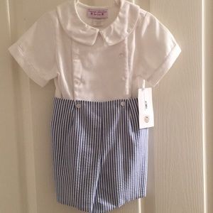 Boys shortall shirt can be worn separate